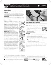 Posey 2791 Application Instructions