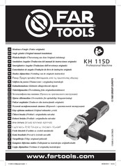 Far Tools KH 115D Original Manual Translation
