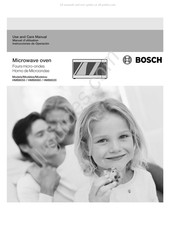 Bosch HMB8060 Use And Care Manual