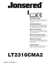 Jonsered LT2316CMA2 Instruction Manual
