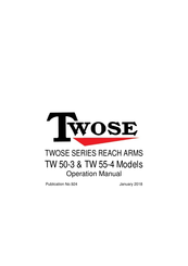 Twose TW 50-3 Operation Manual