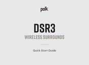 Polk Mono DSR3 Quick Start Manual