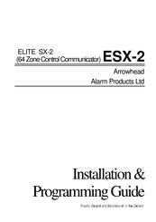 Arrowhead Alarm Products ESX-2 Installation & Programming Manual