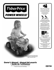 Fisher-Price Power Wheels CDY14 Owner's Manual