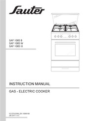 sauter SAF 1065 B Instruction Manual