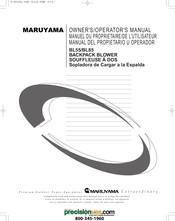 Maruyama BL55 Owner's Manual