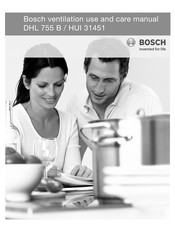 Bosch HUI31451UC Use And Care Manual