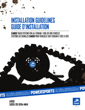 CAMSO ARGO 5000-38-1094-MAN Installation Manuallines