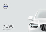 Volvo XC90 2019 Quick Manual