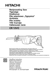 Hitachi CR 13VC Handling Instructions Manual
