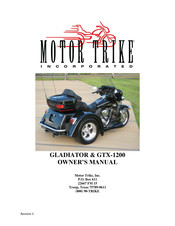 Motor Trike GLADIATOR Owner's Manual