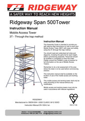 Ridgeway Span 500Tower Instruction Manual