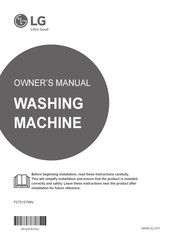 LG F2721STWV Owner's Manual