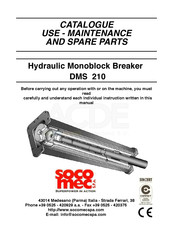 socomec DMS 210 Use, Maintenance And Spare Parts Manual