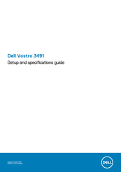 Dell Vostro 3491 Setup And Specifications Manual
