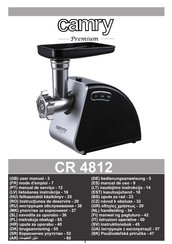 camry Premium CR 4812 User Manual