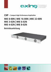 axing MIE 3-02N Operating Instructions Manual