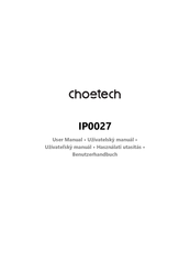 Choetech IP0027 User Manual