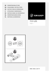 Trilux 7131 Series Disassembly Instructions Manual