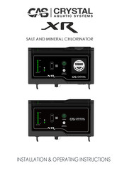 CAS CRYSTAL XR Installation & Operating Instructions Manual