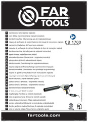 Far Tools CB 1700 Original Manual Translation