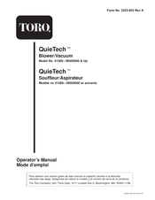 Toro QuieTech 51589 Operator's Manual