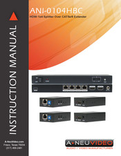 A-Neuvideo ANI-0104HBC Instruction Manual