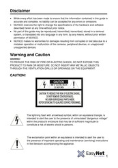 Nuvico EC-2M-D39N-ONV Quick Setup Manual