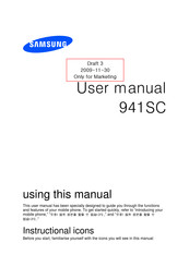 Samsung 941SC User Manual
