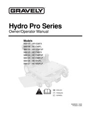 Gravely Hydro Pro Series Owner's/Operator's Manual