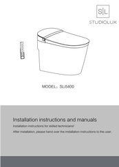 STUDIOLUX SLi5400 Installation Instructions And Manual