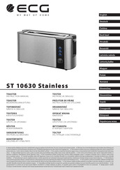 ECG ST 10630 Instruction Manual