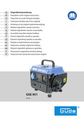 GÜDE GSE 951 Translation Of The Original Instructions