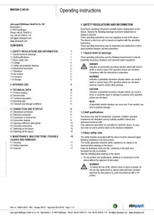 ebm-papst W6E500-CJ03-81 Operating Instructions Manual