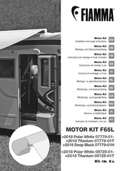 Fiamma 05725-01 Installation And Usage Instructions