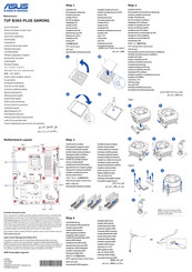 Asus TUF B365-PLUS GAMING Quick Start Manual