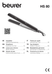 Beurer HS 80 Instructions For Use Manual