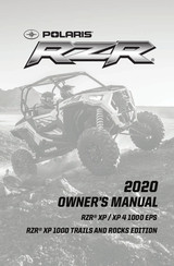 Polaris RZR XP 1000 TRAILS ANDROCKS EDITION 2020 Owner's Manual