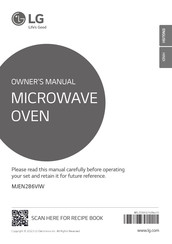 LG MJEN286VIW Owner's Manual