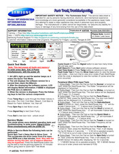 Samsung WF306BAW/XAA Manual