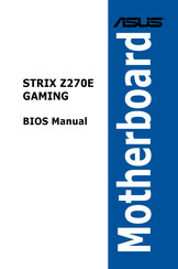 Asus STRIX Z270E GAMING Bios Manual