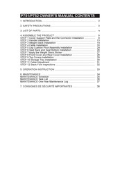 SportsArt Fitness P752 Owner's Manual
