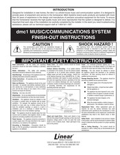 Linear DMC1MMPACK Instructions Manual