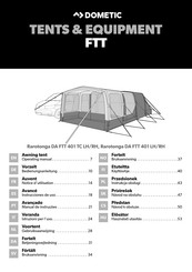 Dometic Rarotonga DA FTT 401 RH Operating Manual