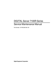 Digital Equipment 7100R Series Service Maintenance Manual