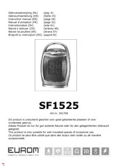 EUROM SF1525 Instruction Manual