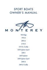 Monterey 228 S Owner's Manual