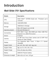 iBall Slide i701 Manual