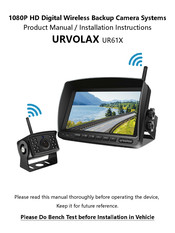 Urvolax UR61X Manuals