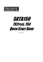 Promise SATA150 TX2PLUS Quick Start Manual